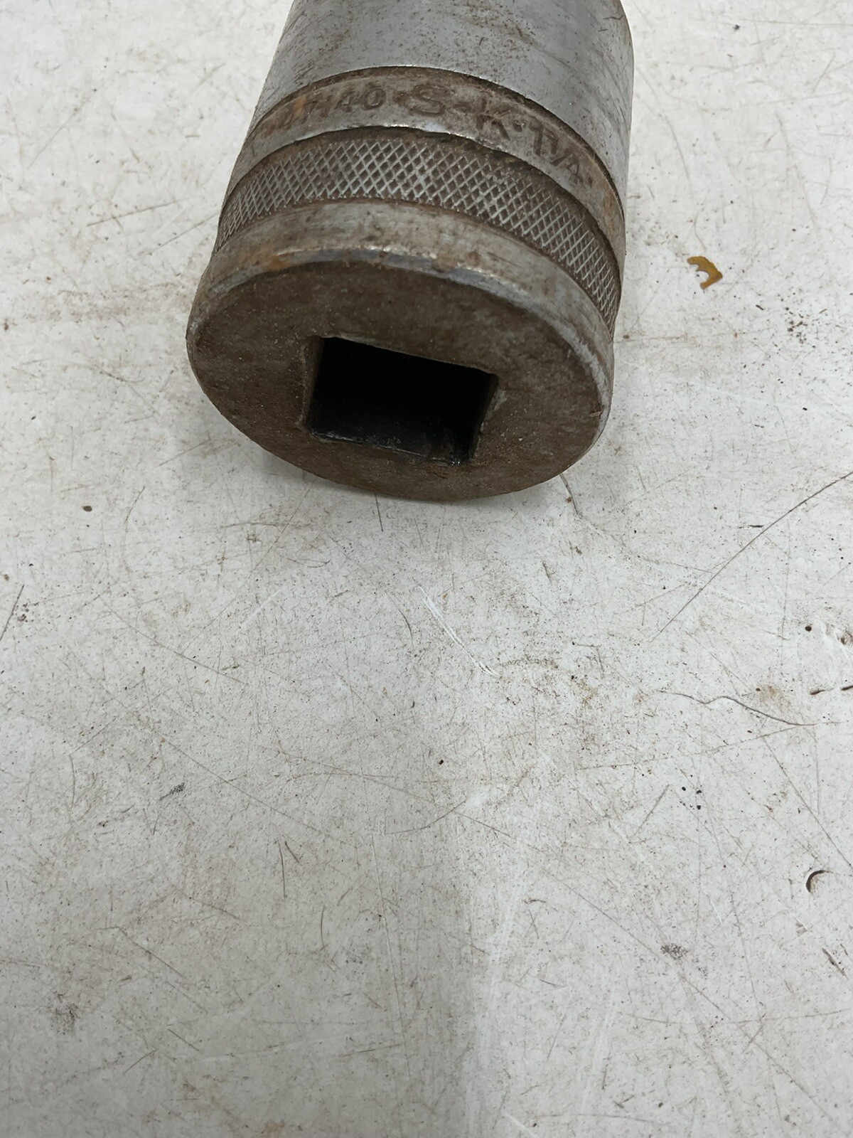 S-K Tools 47140 1-1/4in 3/4″ Drive 12 Point Socket Knurled USA SK Tool