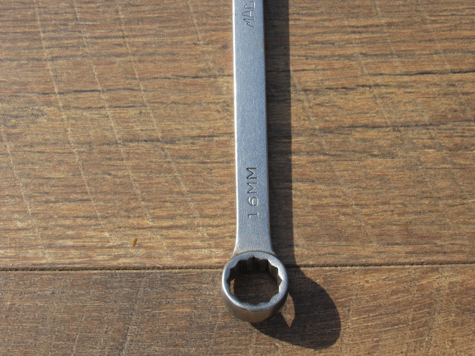 MAC TOOLS M16CL 16MM 12 POINT METRIC COMBINATION OPEN BOX END WRENCHL 16 MM USA