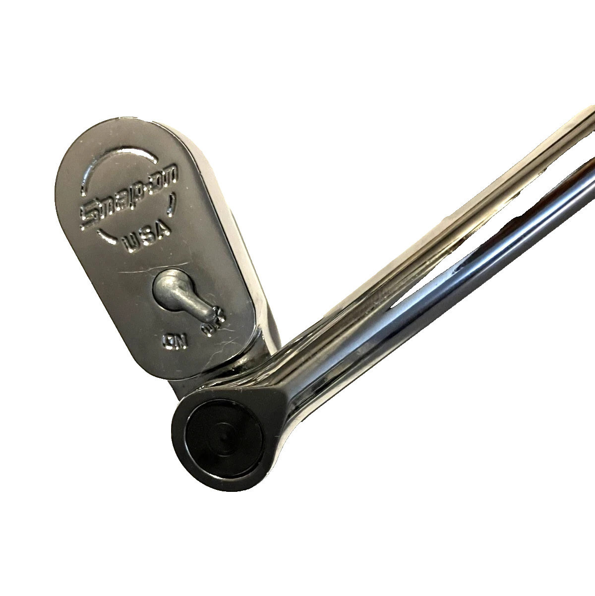 Snap-on Dark Titanium 3/8″ Hard Handle Indexible Multi-Position Ratchet FHD80MP
