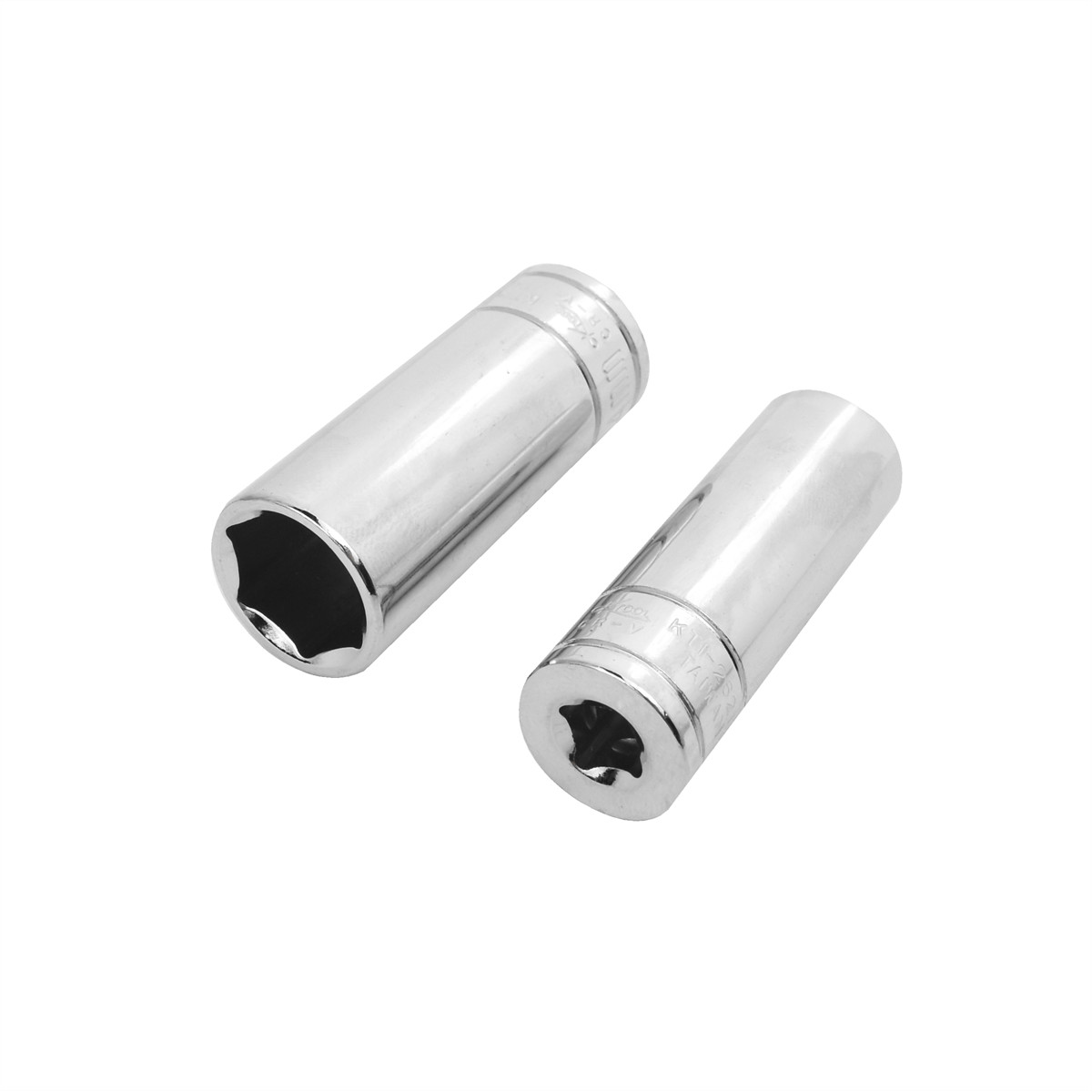 K-Tool 21044 44-pc 1/4″ Drive 6pt SAE & Metric Standard & Deep Socket Set