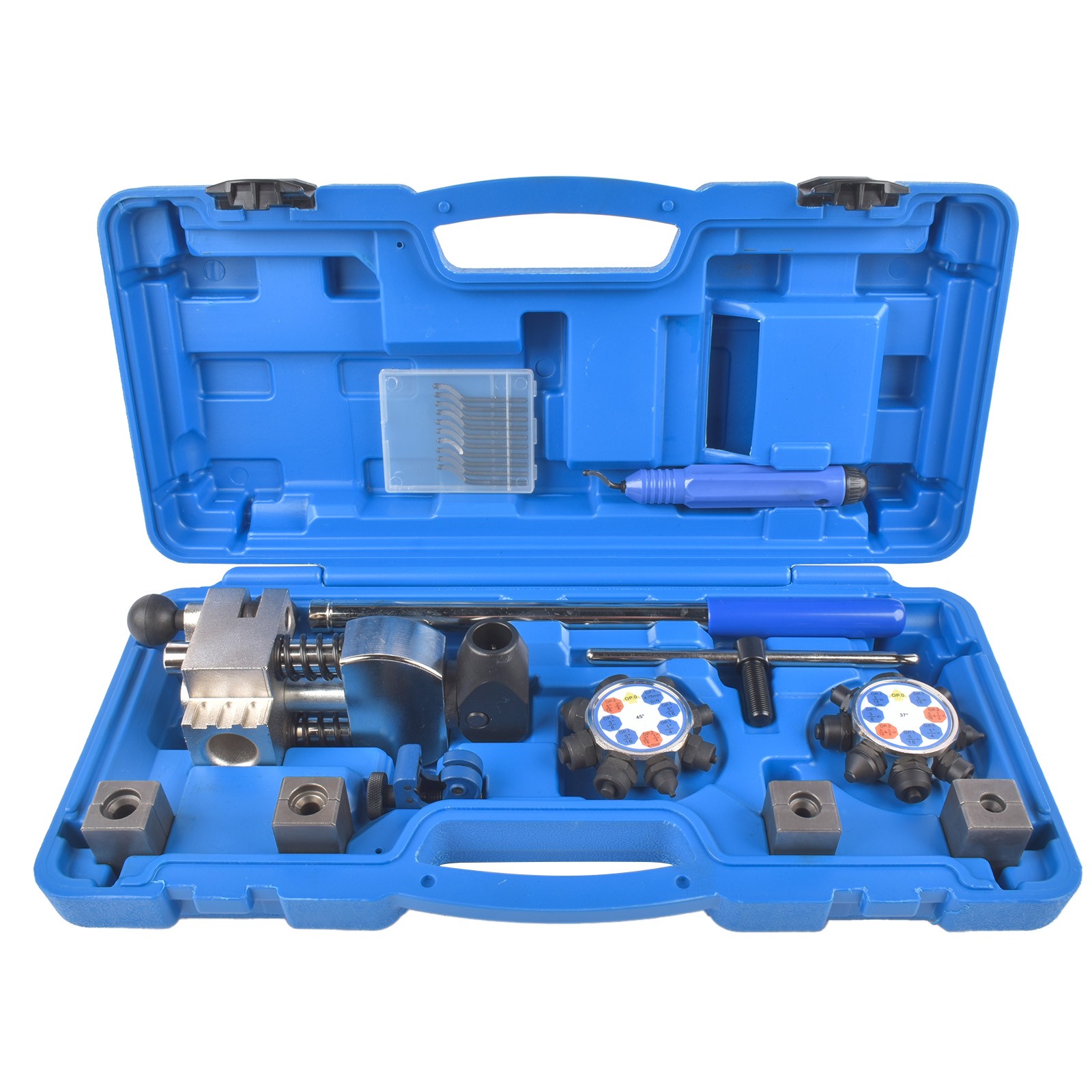 Brake Line Flaring Tool Set 37° and 45° Single Double Bubble Flares 3/16″-3/8″