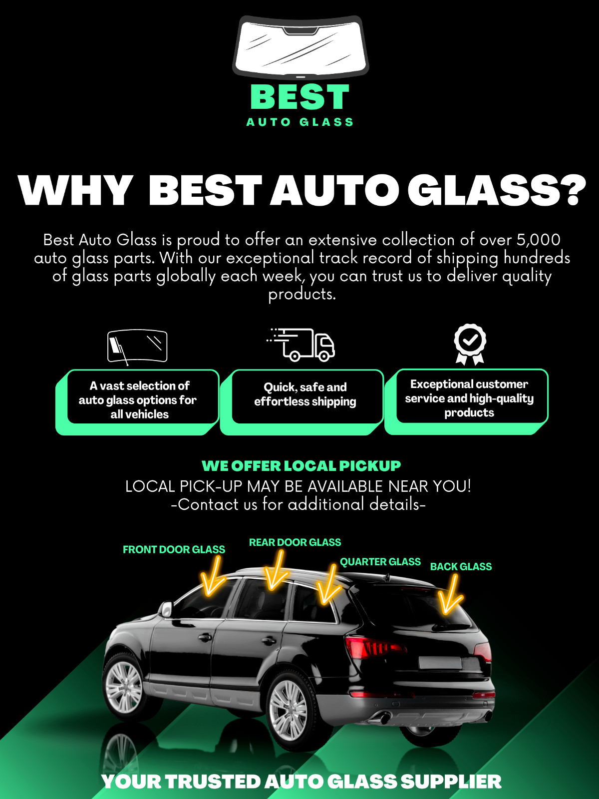 Rock Star® Windshield Repair System – Kit Chip Glass Repair