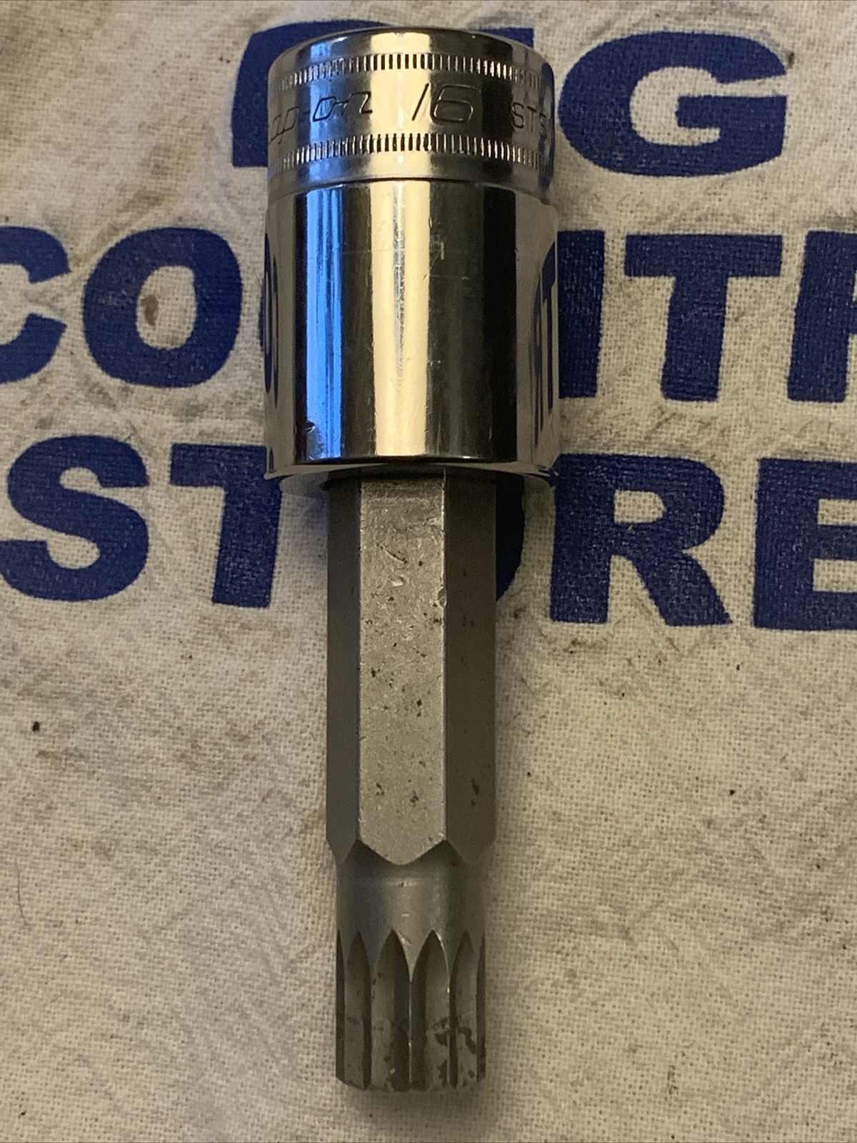 Snap-on 1/2″ Drive Metric 16 mm Standard Triple Square Bit Socket Driver STSM16E