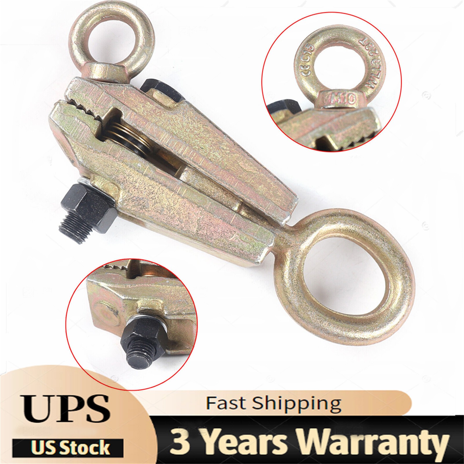 2-Way Automobile Sheet Metal Clamp Car Body Dent Repair Tool Pull Clamp Puller~