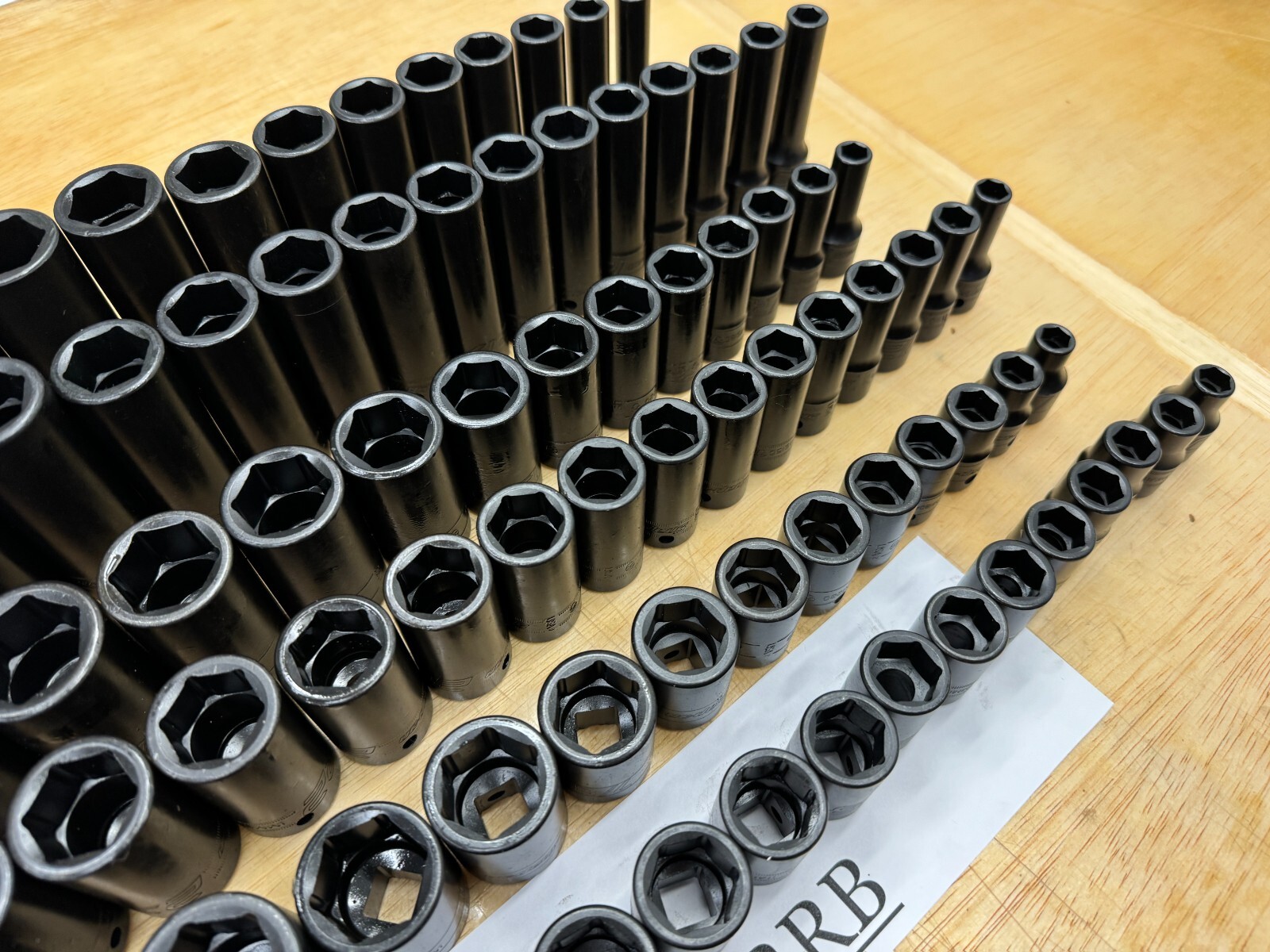 Snap-on Tools NEW 99PC 1/2″ Drive SAE MM SHALLOW SEMI + DEEP Impact Socket Set