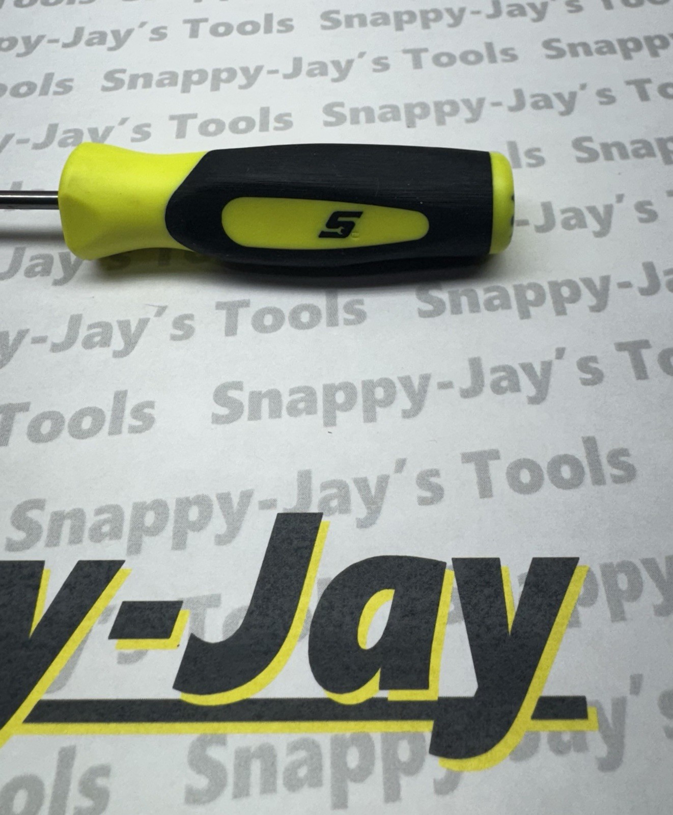Snap-on Tools USA NEW HI VIZ Mini Instinct Handle Soft Grip Hook Pick SG3ASHCHV