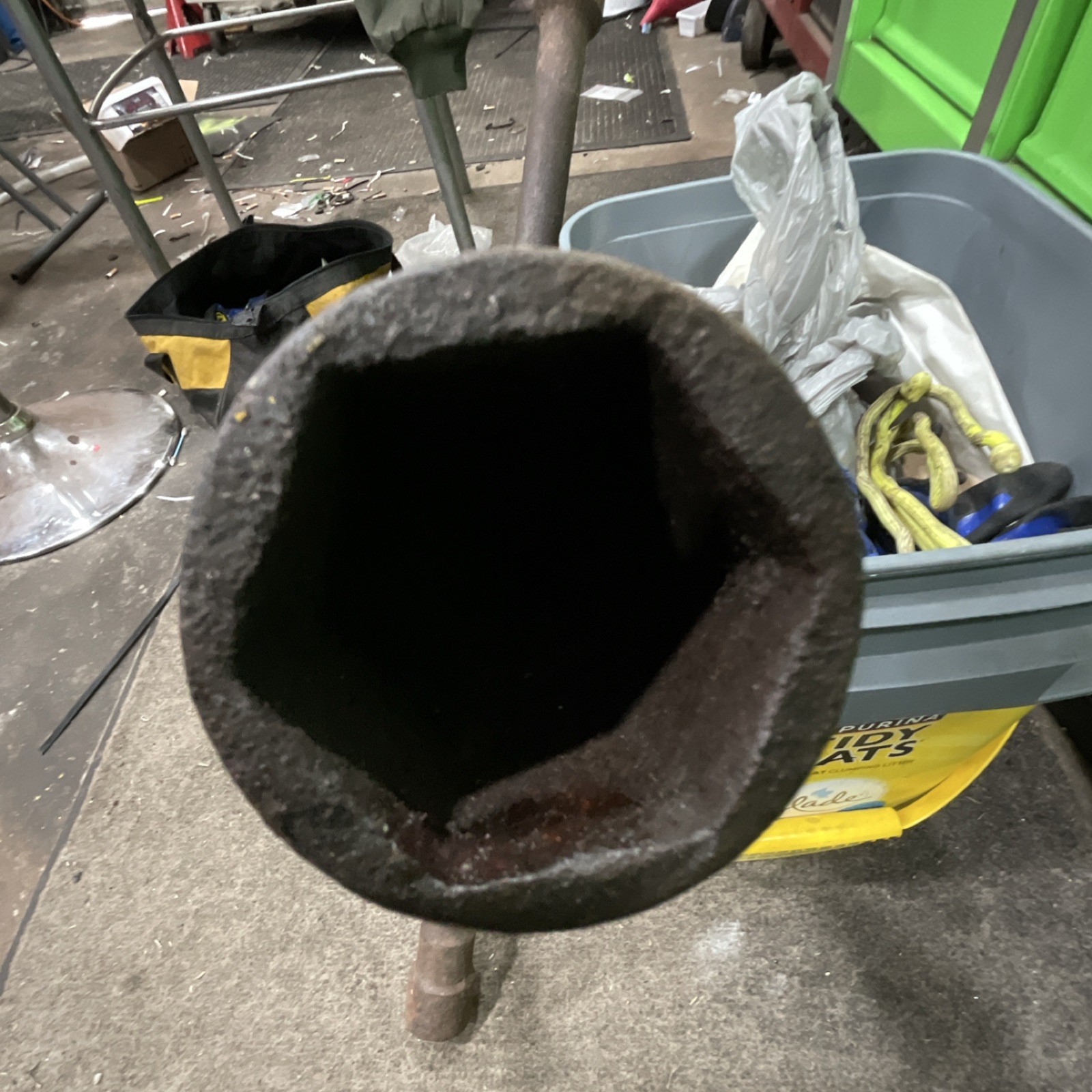 Large Four-Way Lug Wrench For Removing Wheels Off Big Trucks And Heavy Machinery