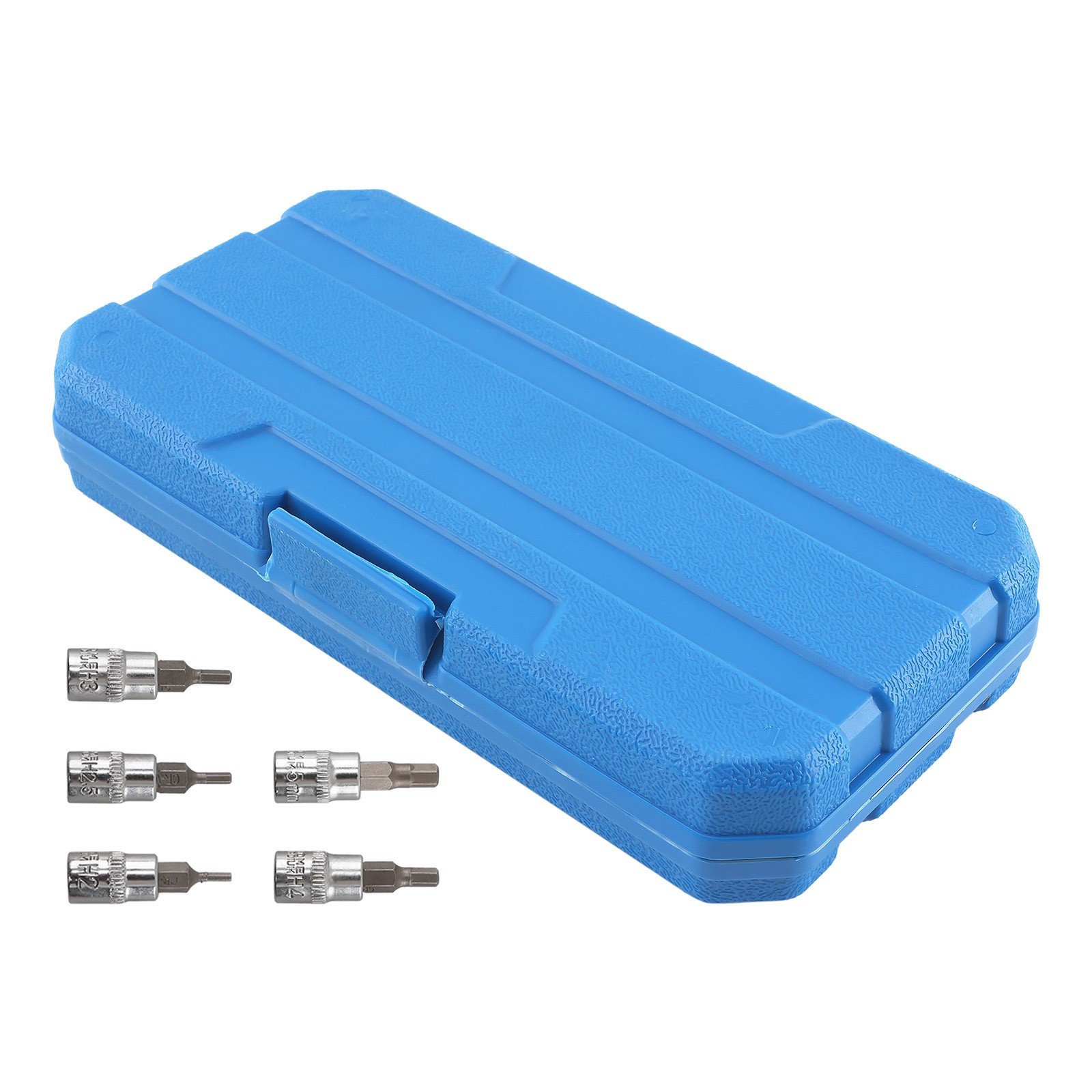 13pc Metric Hex Bit Socket Set CR-V & S2 Steel 1/4 3/8 1/2 Drive 2mm to 14mm