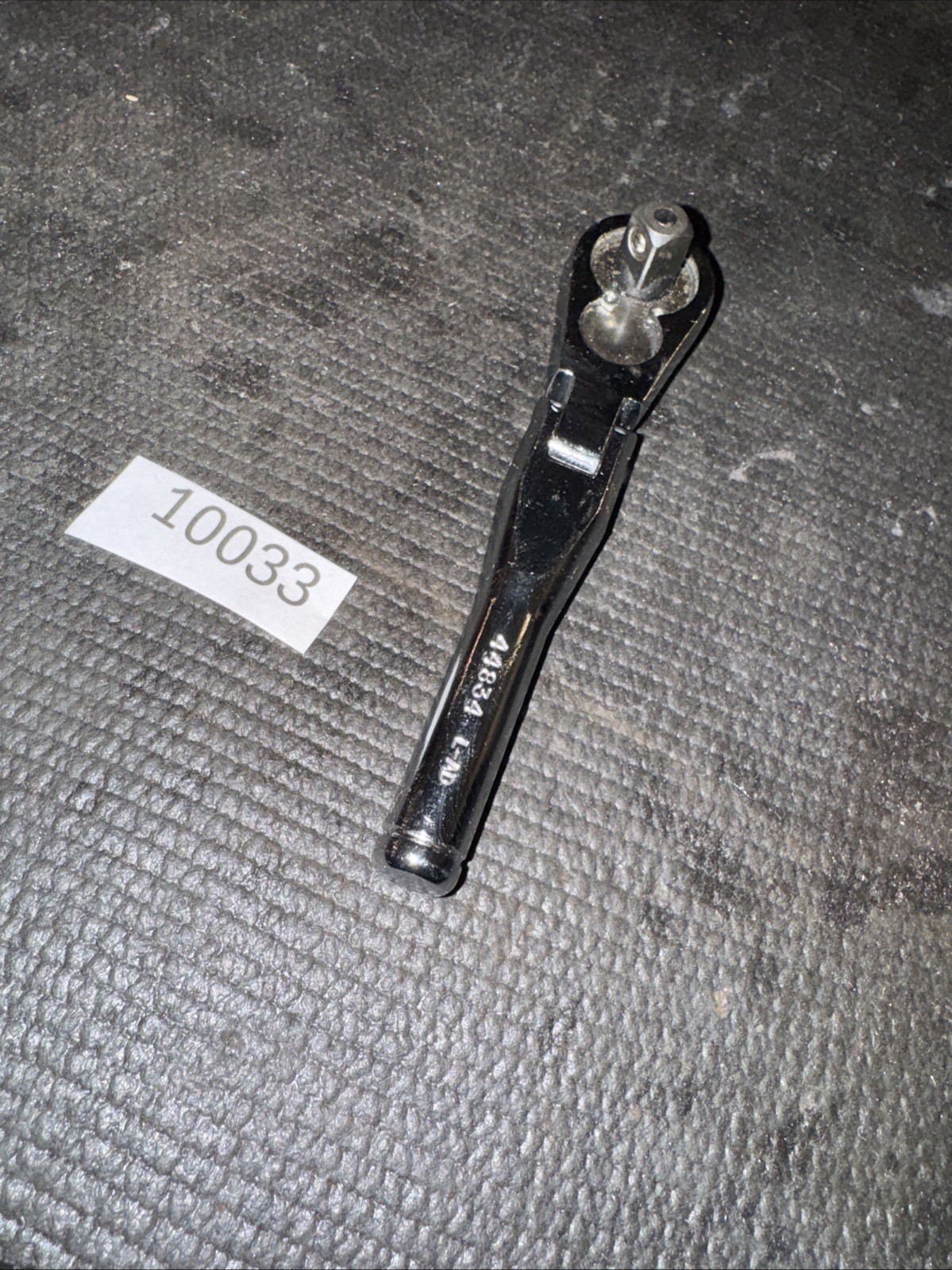 Sears Craftsman Nos 3/8” Drive Stubby Flex Head Ratchet 44834 Full Polish Import