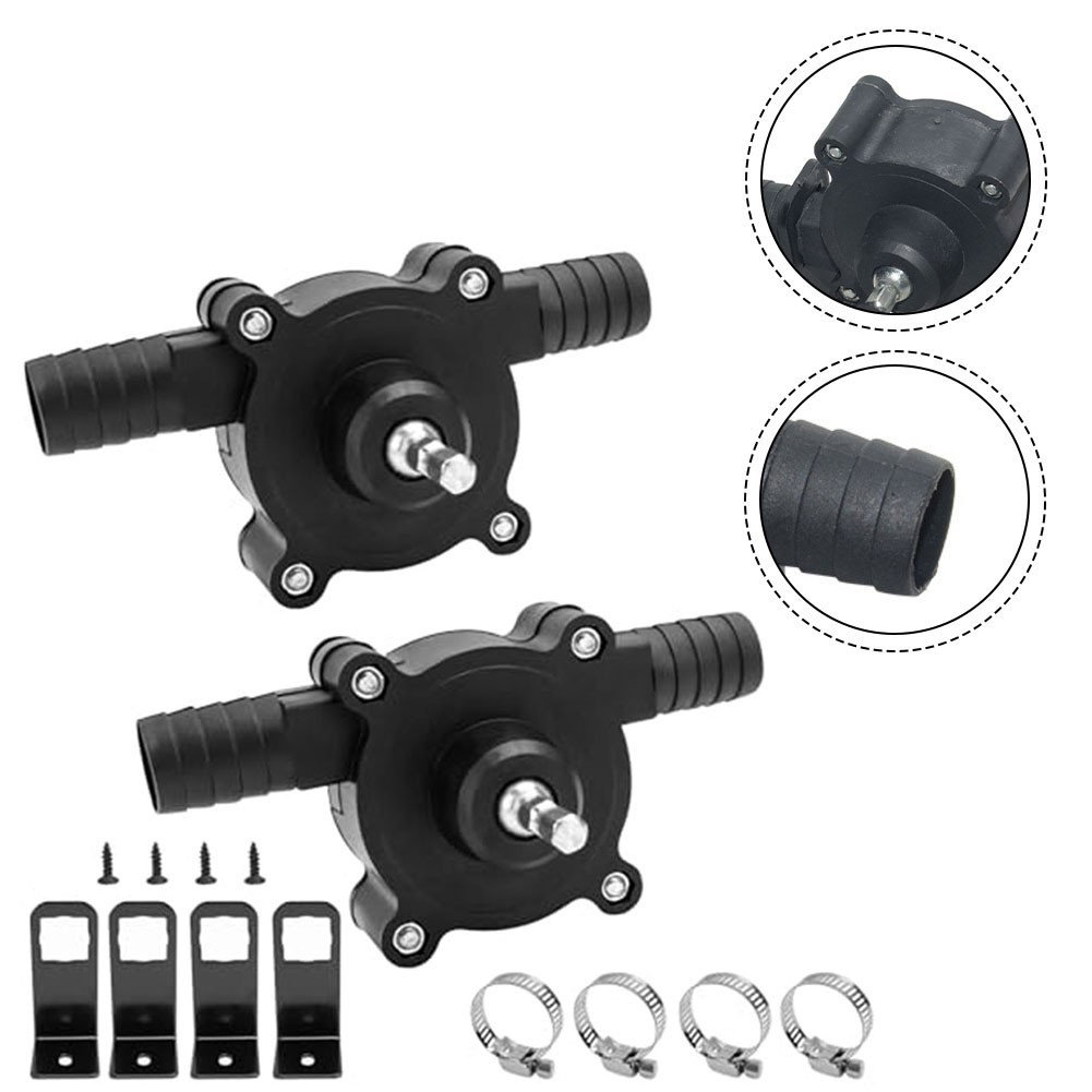 Hand Drill Powered Pump for Water Oil and Diesel Transfer with Low Noise Design