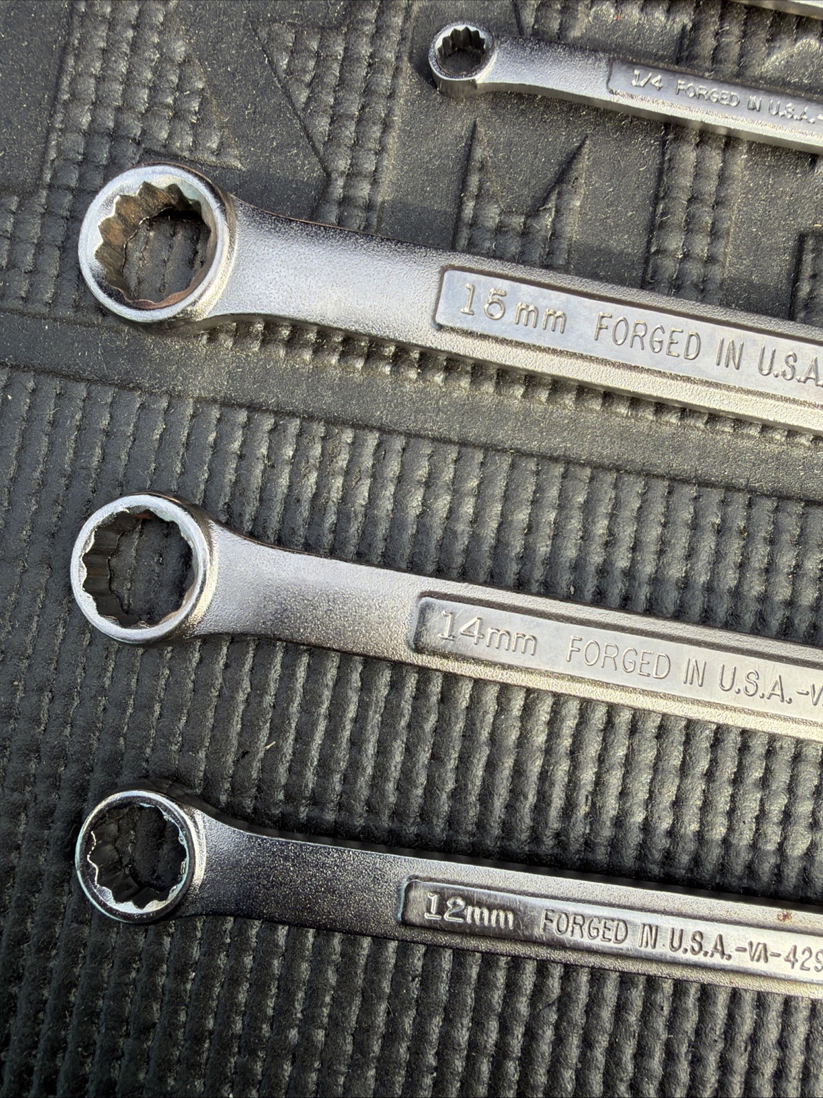 7pc Sears Craftsman Usa Random Wrench Lot Metric SAE Light Use 44691