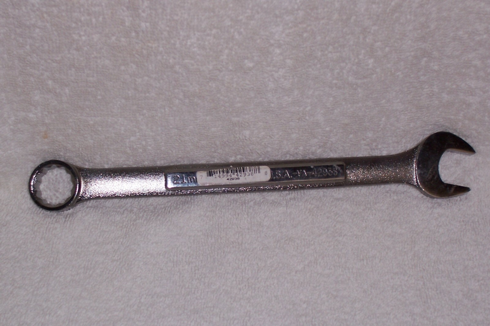 CRAFTSMAN Metric 21mm 12 Point Combination Wrench V^ Series 42938 USA NEW