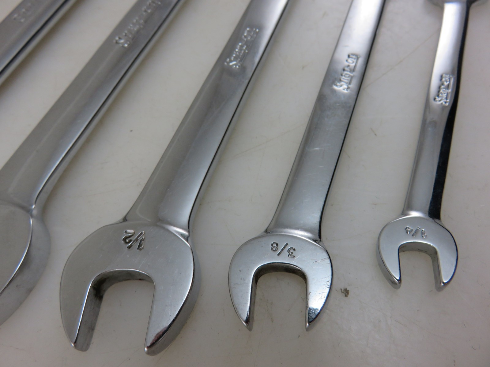 Snap-On VO Series Open End Wrench Set 6pc 1/4″-15/16″ Vintage Logo