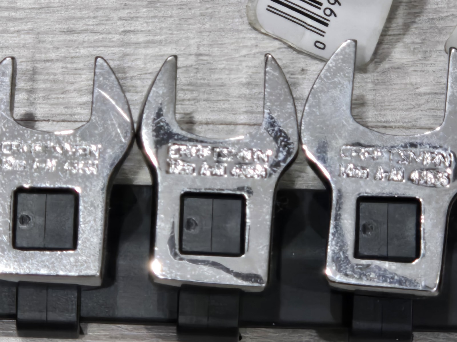 Sears Craftsman 20pc 3/8 Metric Sae Crowfoot Wrench Set 10mm-19mm 3/8-1 Inch