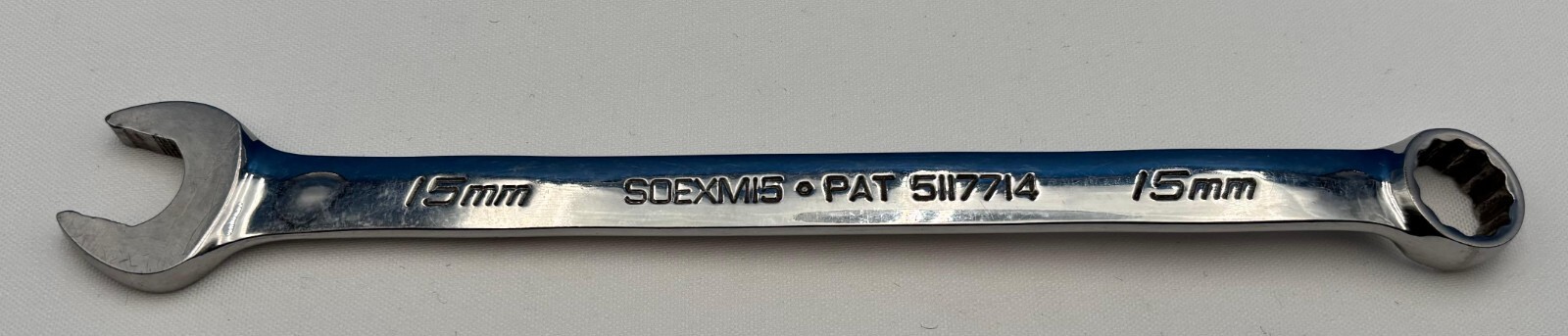 Snap-on Tools USA 15mm Metric Flank Drive PLUS Combination Wrench SOEXM15