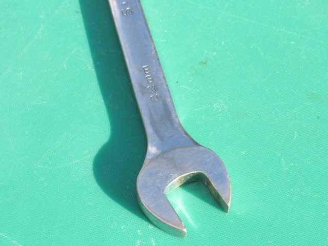 S-K 22MM 88322 22MM OPEN END 12 POINT BOX END COMBINAION WRENCH S K SK TOOLS