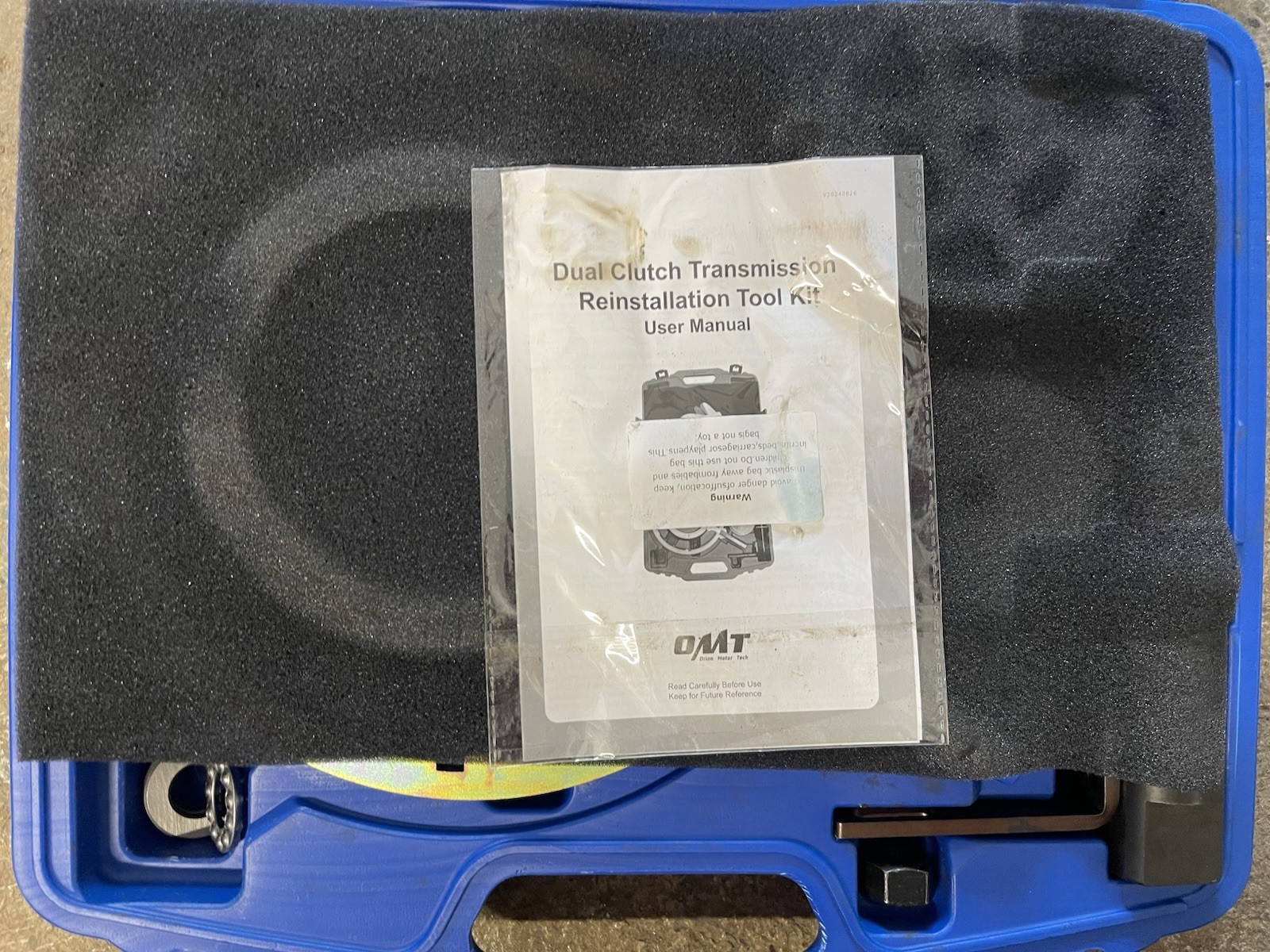 Omt Dual Clutch Transmission Remover Installer Tool Kit For Ford Fiesta Focus
