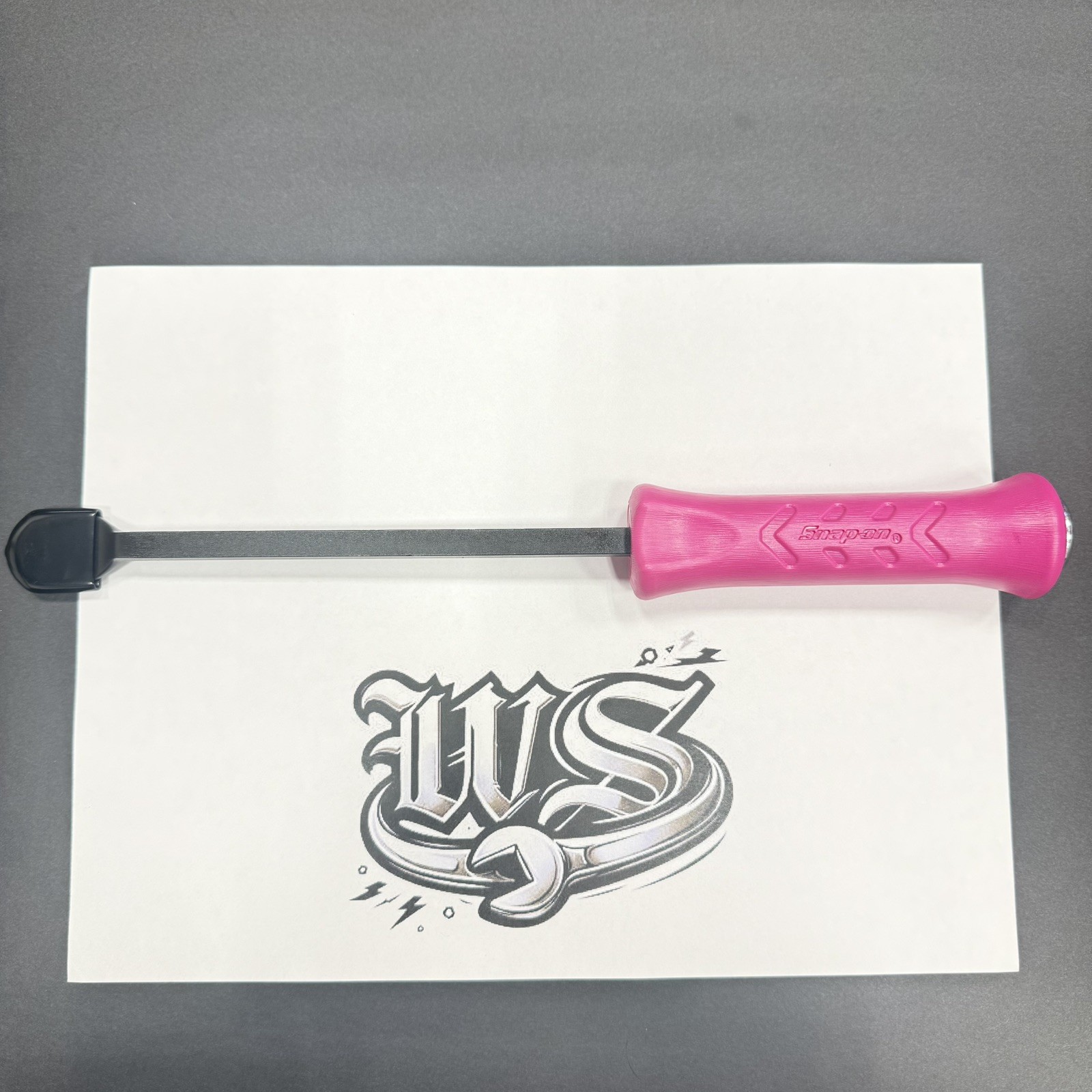 Snap-on Tools USA NEW 12″ Heavy Duty Striking Carbon Scraper ELECTRIC PINK