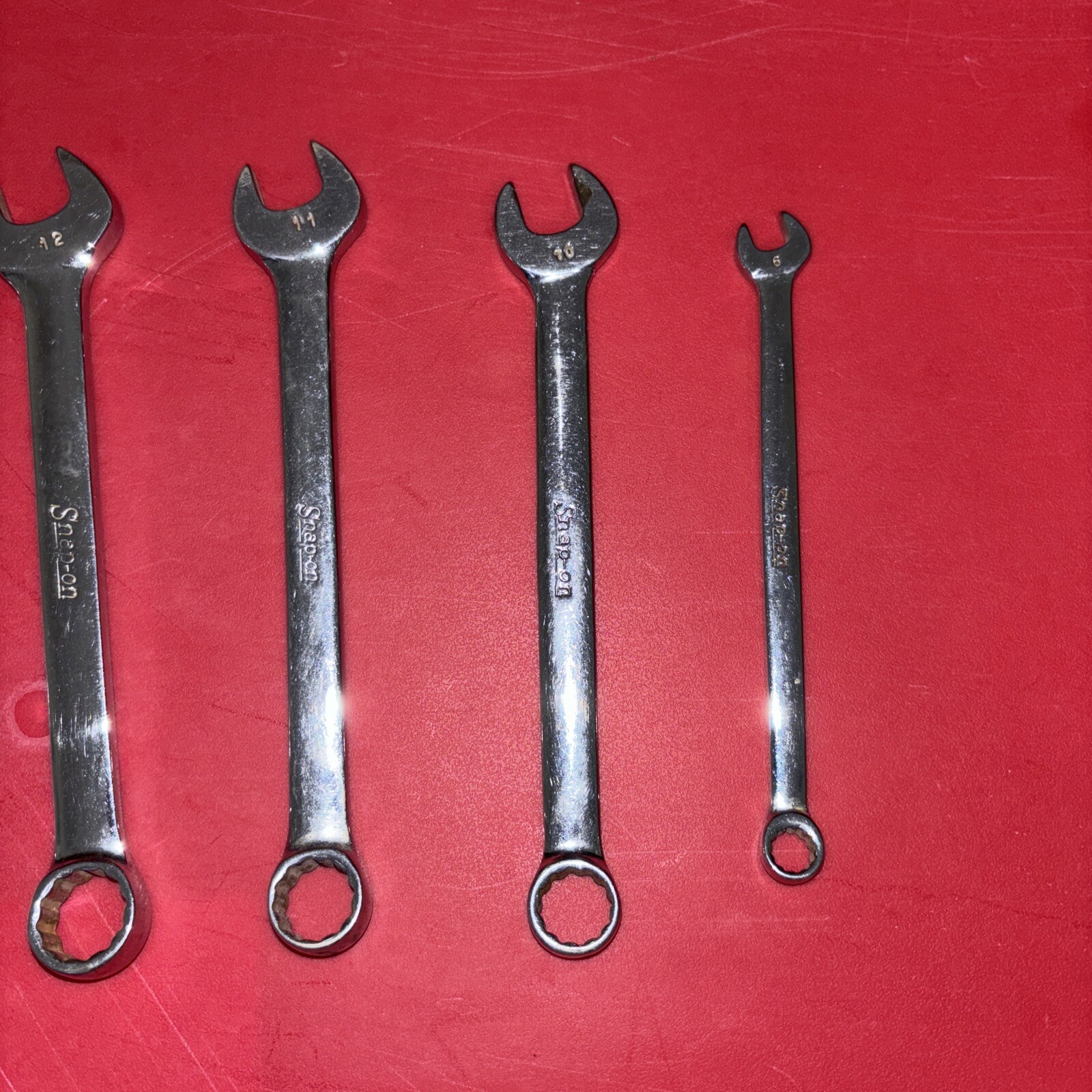 SNAP ON OEXM-SERIES 8-Pc 12-Pt. Metric Flank Drive® Combination Wrench