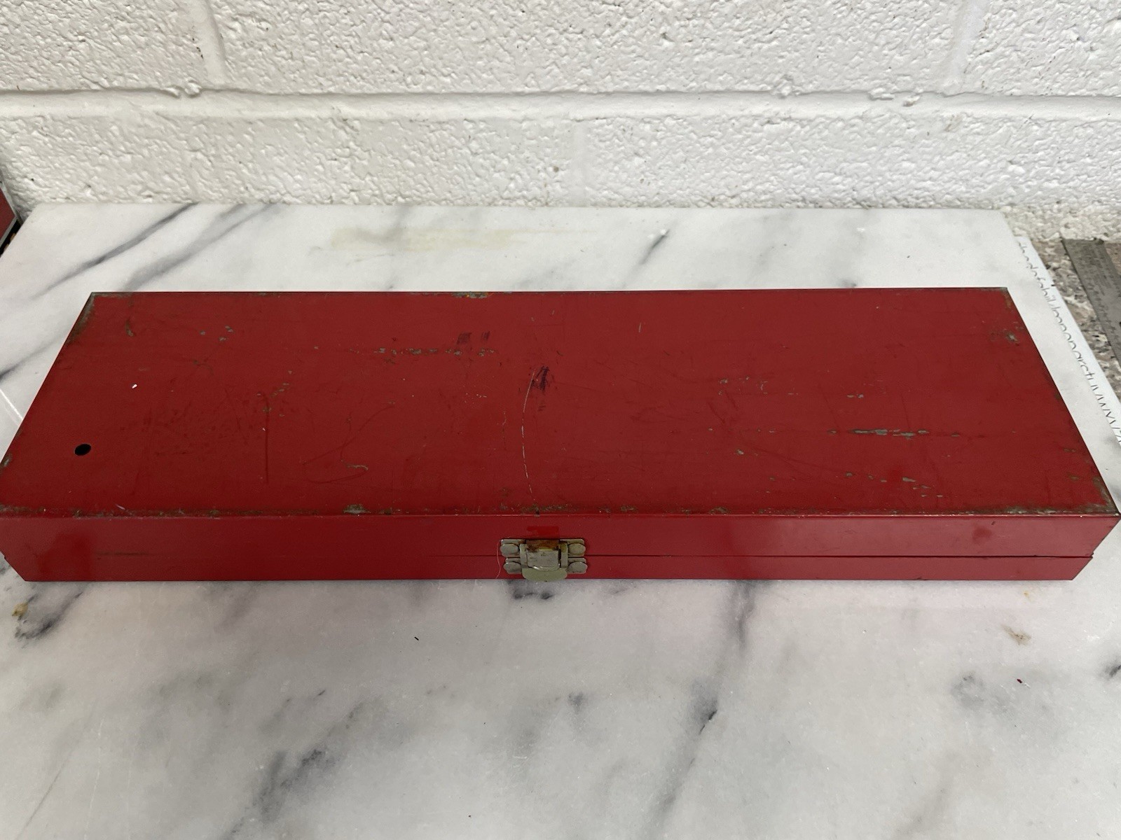 VTG Proto Professional USA Socket Box (Only) – Red Metal Case 5295