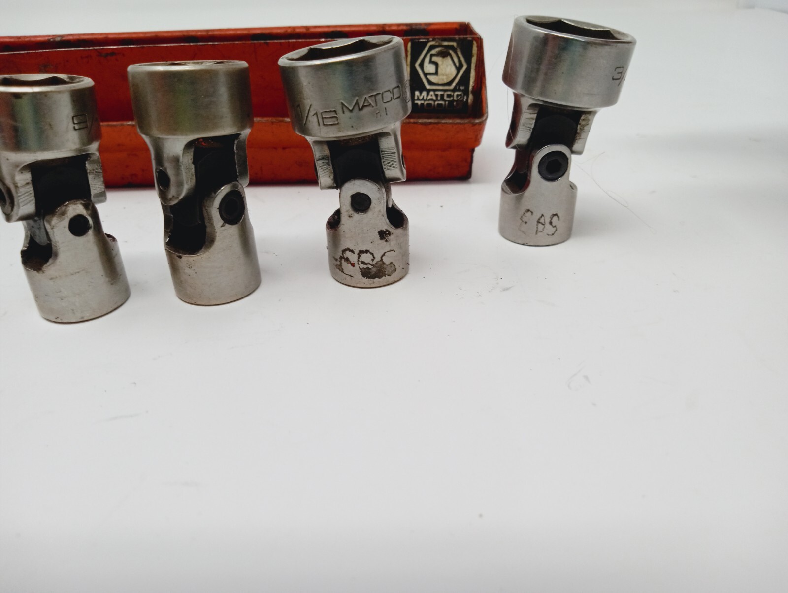 Matco Tools USA 7pc 3/8″ Drive Swivel Socket Set – 3/8″ BU126 to 3/4″ BU246
