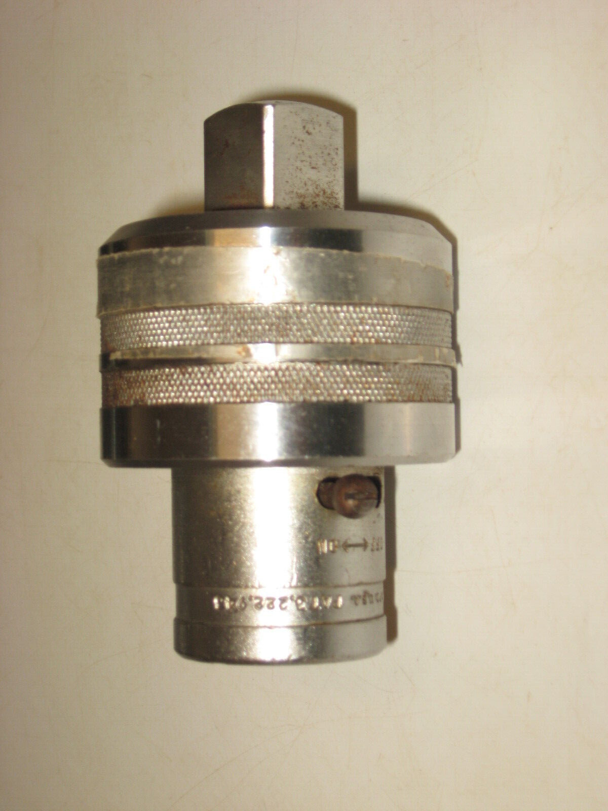 3/4″-dR. RATCHET BREAKER BAR ADAPTER, L= approx. 4″, USA, CHROME, PROTO # 5647
