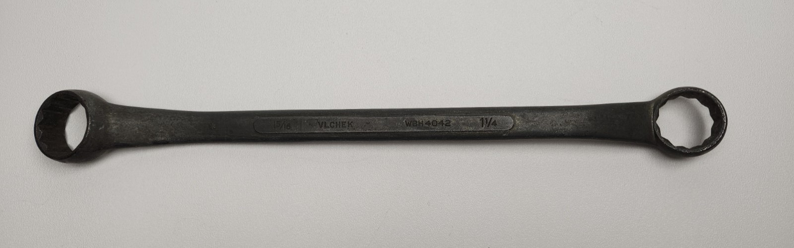 Vintage VLCHEK Double Box End Offset Wrench 1-5/16″ x 1-1/4″ WBH4042 Made in USA