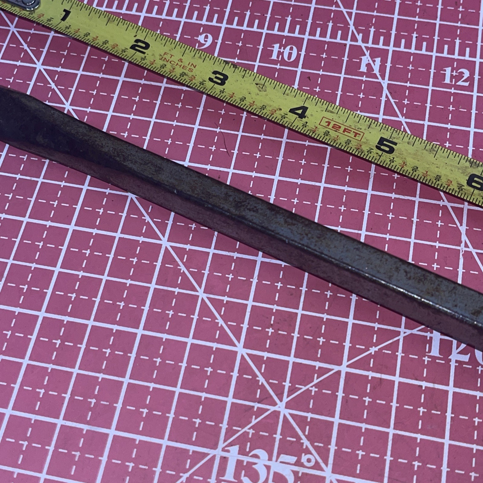 Vintage Klein USA 19432 Screwdriver 12 In Long 3/8 In Cabinet Tip Square Shank