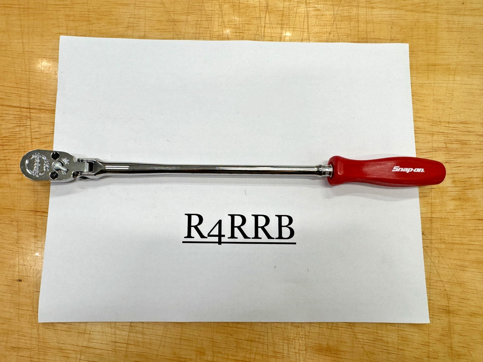 Snap-on Tools USA NEW CLASSIC RED 4pc 1/4 Drive Assorted Ratchet Master Set RARE