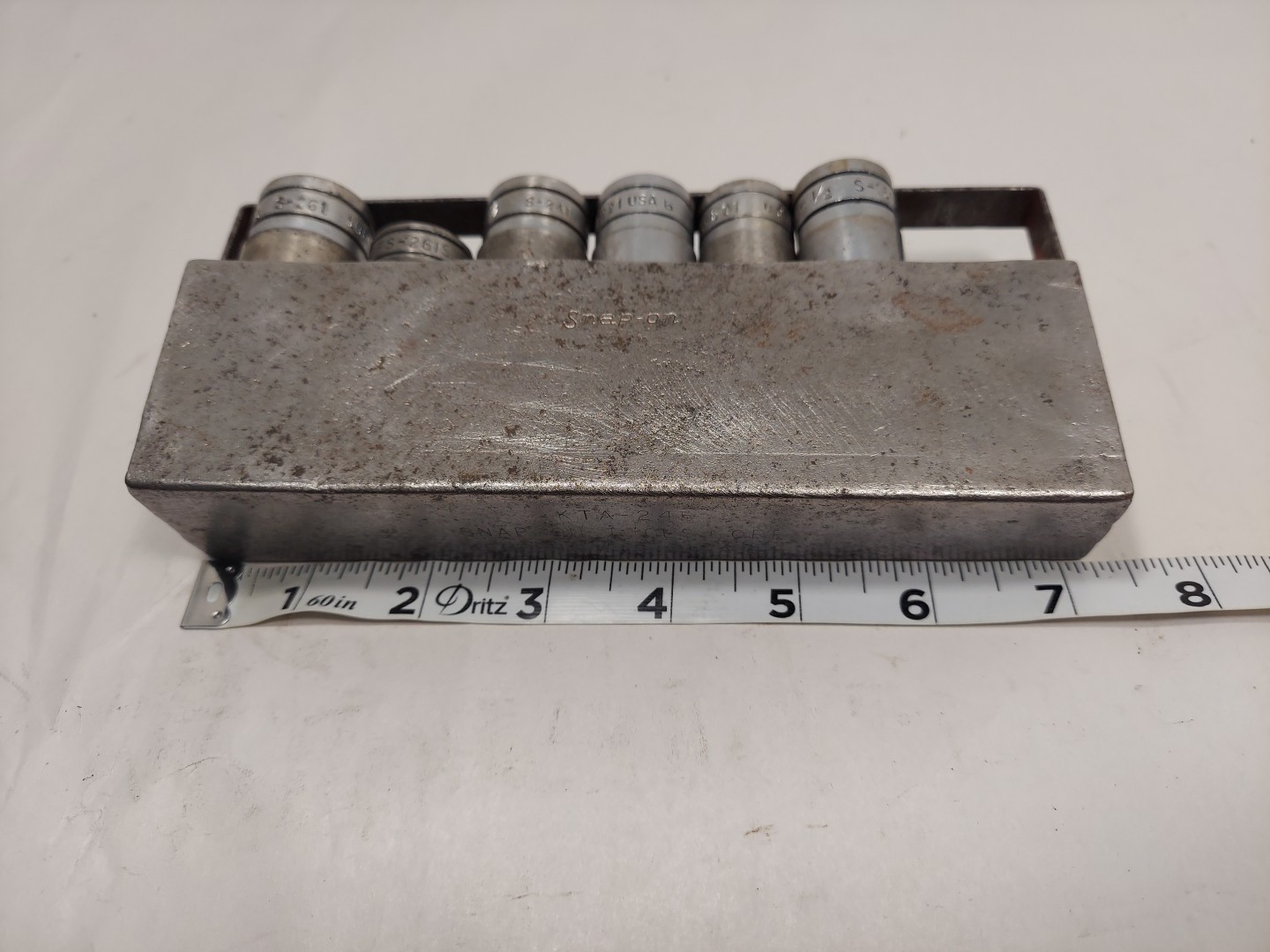 KTA-245 Snap-On + 7 Deep Socket Drive SET S-261 S-241 SH221 S-161 SFSM10 USA