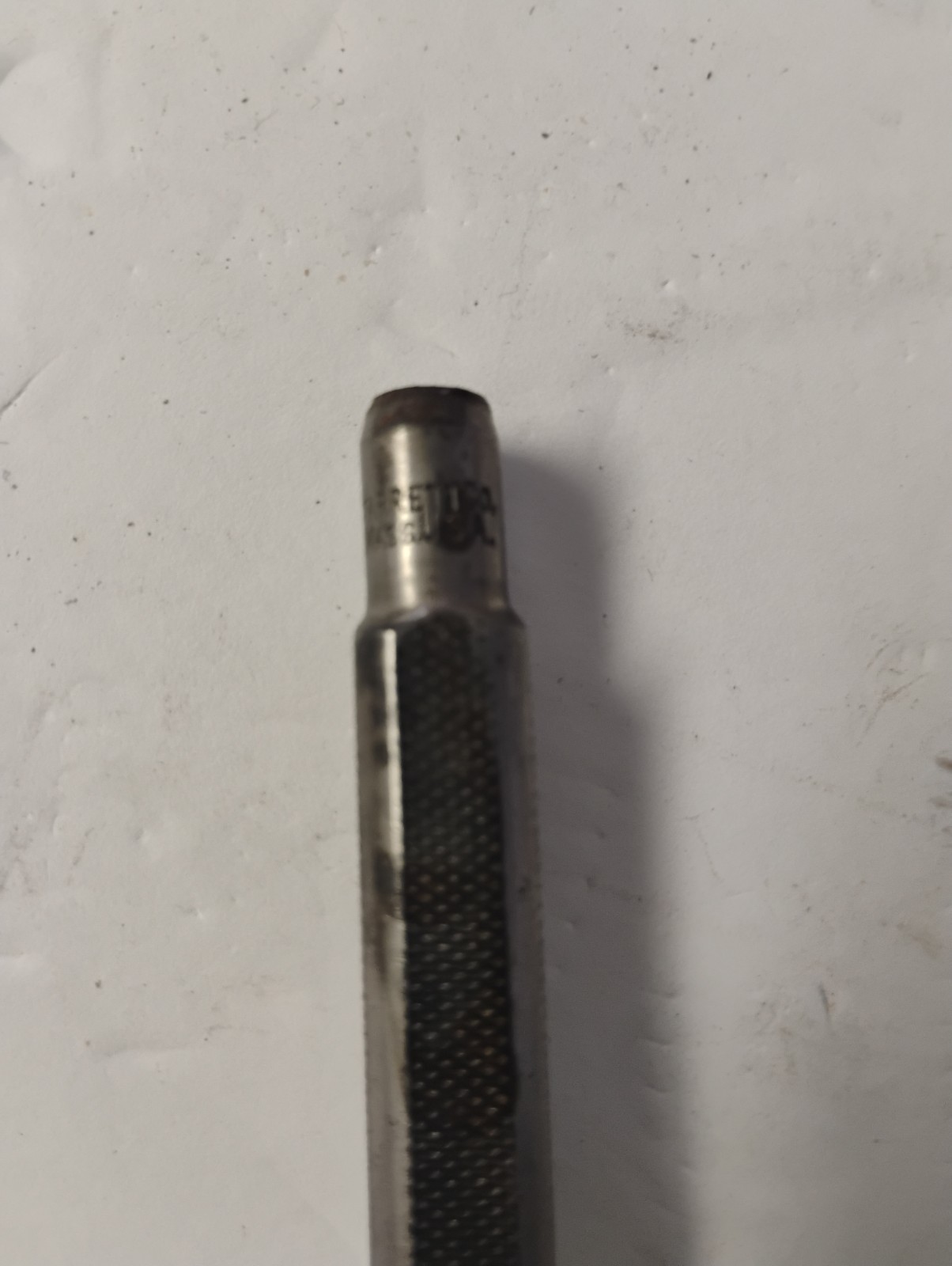 L. S. Starrett 1/4” Center Punch Square Shank 4″ Long USA