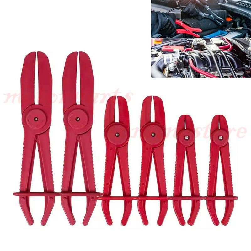 6PCS 8milelake Hose Clamp Pliers Flexible Pinch Off Plier 3 Sizes for Fuel Hoses