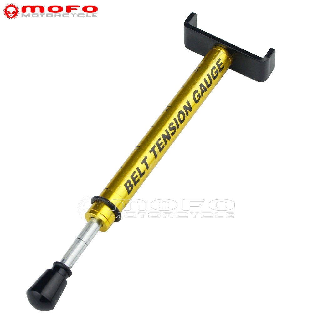 160mm Motorcycle Tool Belt Tension Gauge For Harley Softail Adjustable Tensioner