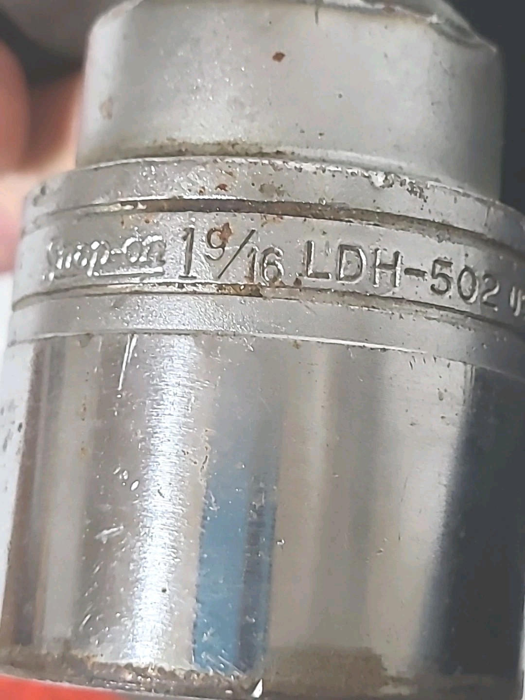 Snap On Tools USA 3/4” Drive 12 Point 1-9/16″ Shallow SAE Custom Socket LDH502
