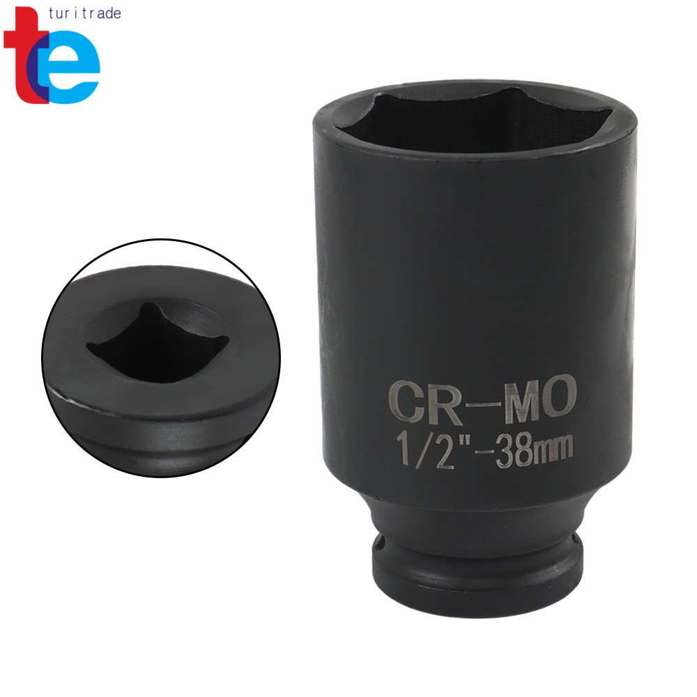 Deep Impact Socket Set 9Pcs 1/2″ Drive Metric Axle Hub Nut Socket 29-38mm