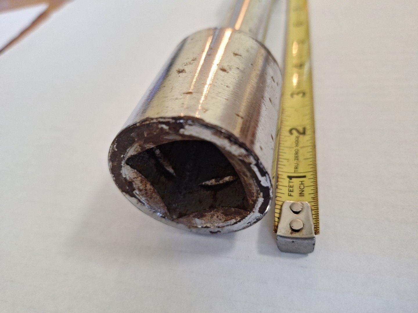 1 Inch Drive Extention Socket, 6″, Overall Length 8 1/2″