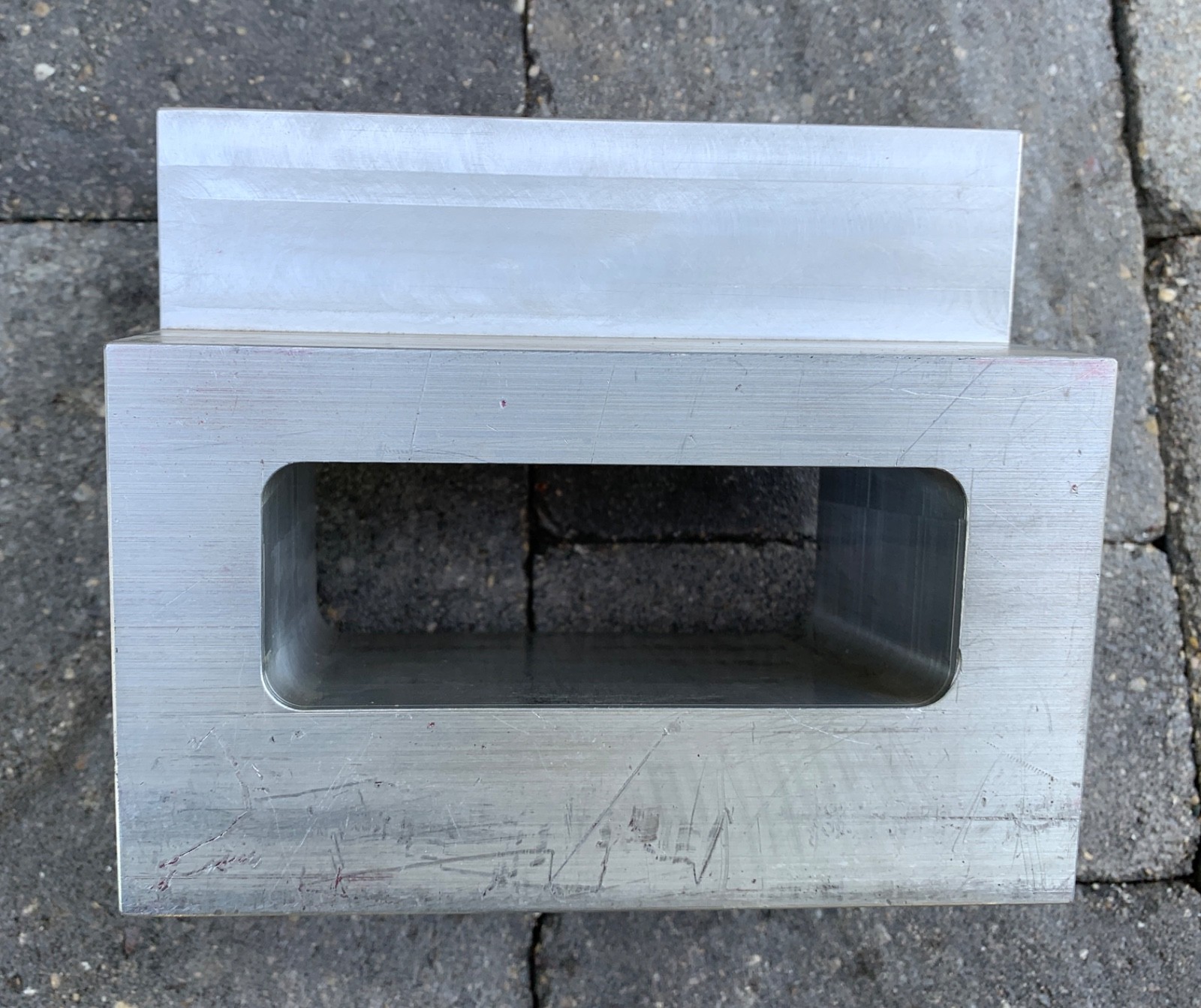Machined Aluminum Caster Angle Jig for Fabricating Custom Dana 60 Front Axles