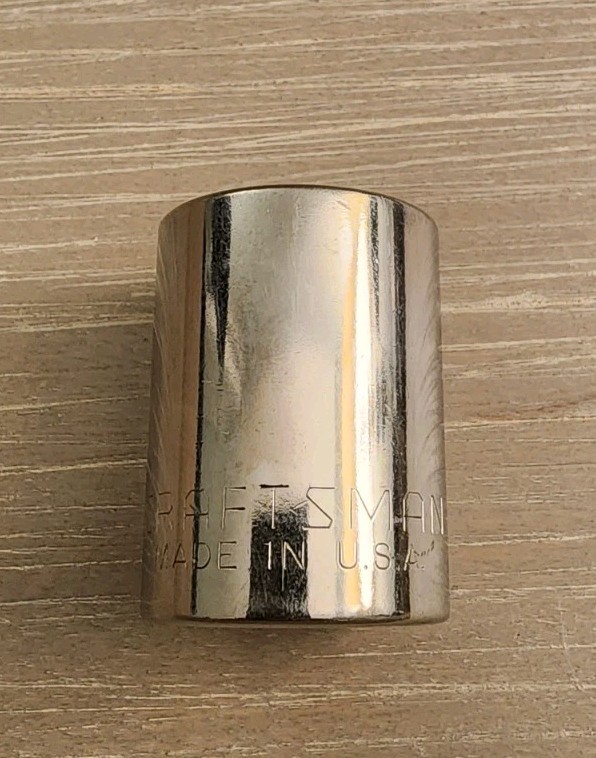 Craftsman USA 13/16″ Socket 12 Point 1/2″ Drive Inverted G 47511