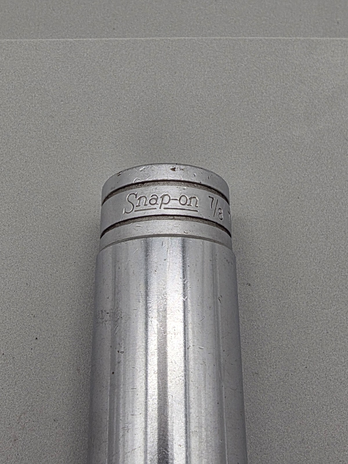 Snap-On Tools 1/2″ Drive 7/8″ 6 Point Deep Socket SAE TS281 USA