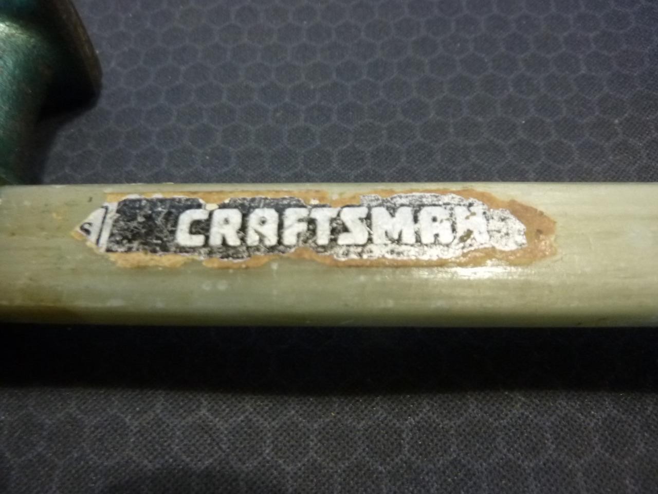 VINTAGE CRAFTSMAN MADE IN USA 12 oz. AUTO BODY HAMMER – FREE SHIPPING