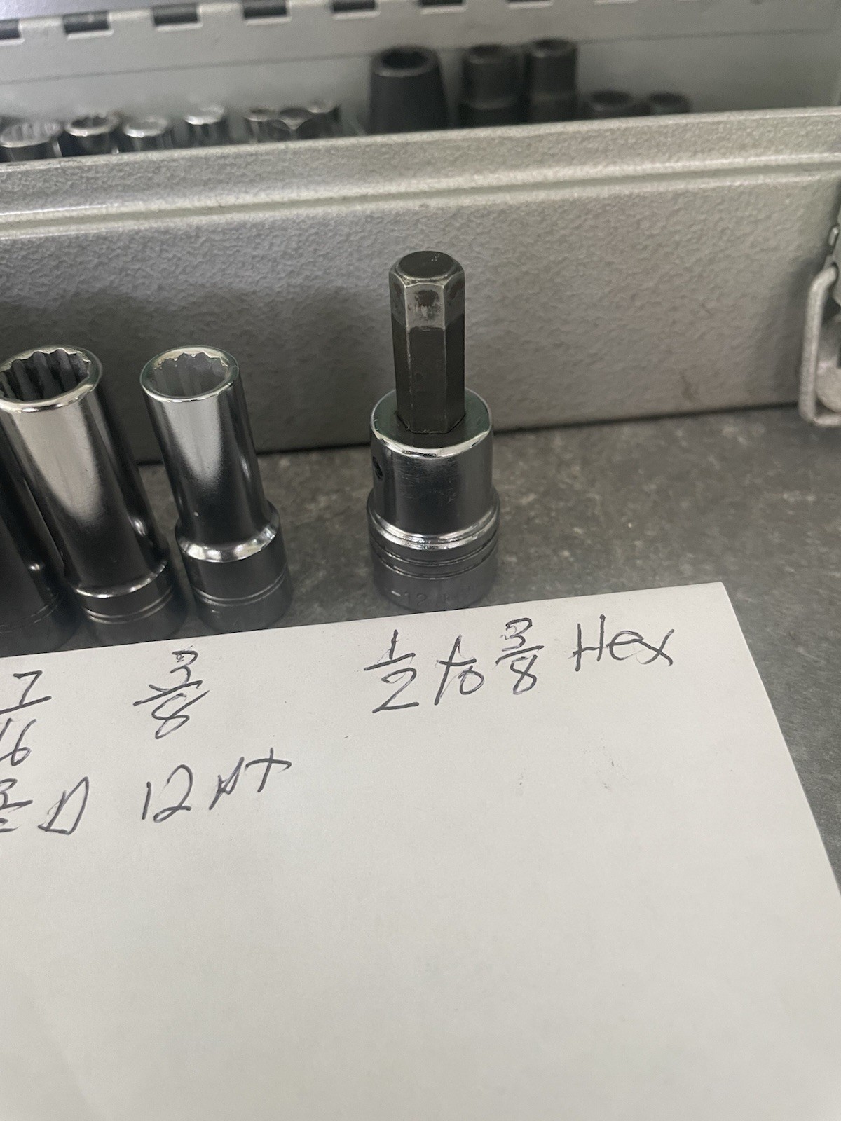 BlackHawk, Proto, Armstrong SAE & Metric Sockets 37 Pc. + Box Nice Tools
