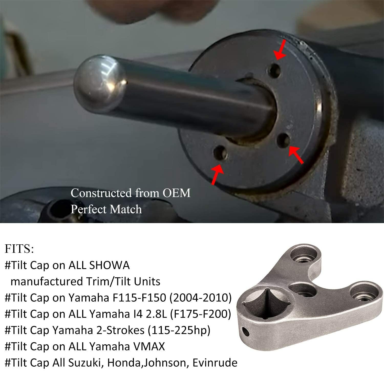 35mmx6mm Trim Tilt Pin Wrench MT0009 For Yamaha F115-F150, F175-F200, 115-225hp