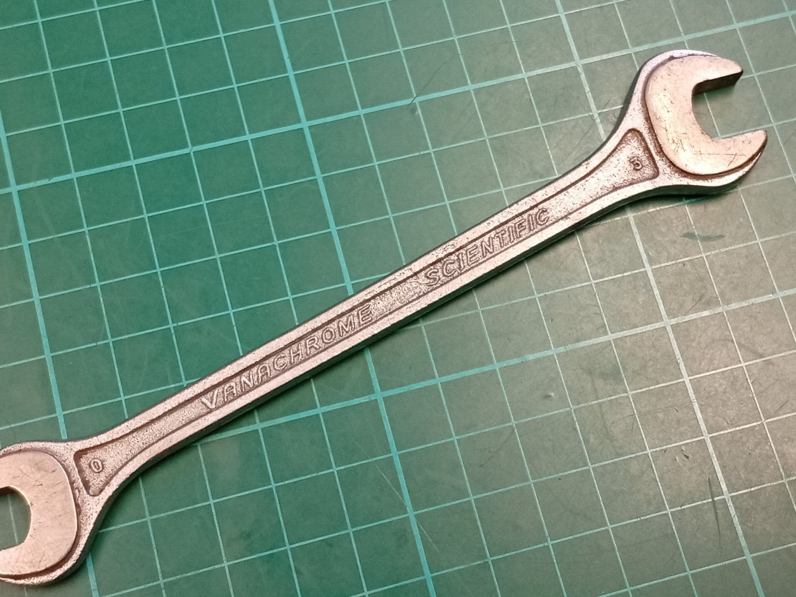 Facom No33, 9mm x 11mm, Vanachrome Scientific, Open Ended Spanner, France