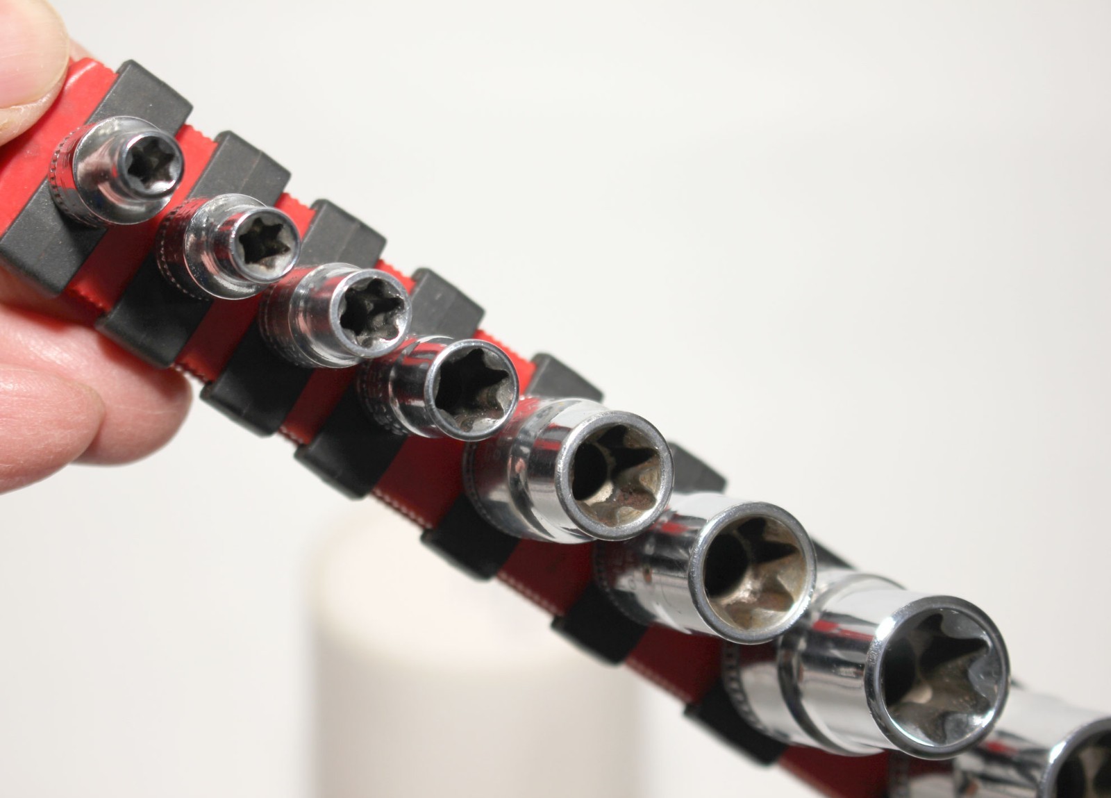 HEYCO 8 pc. External TORX Socket Set E6, E7, E8, E10, E12, E14, E16, E18 Germany