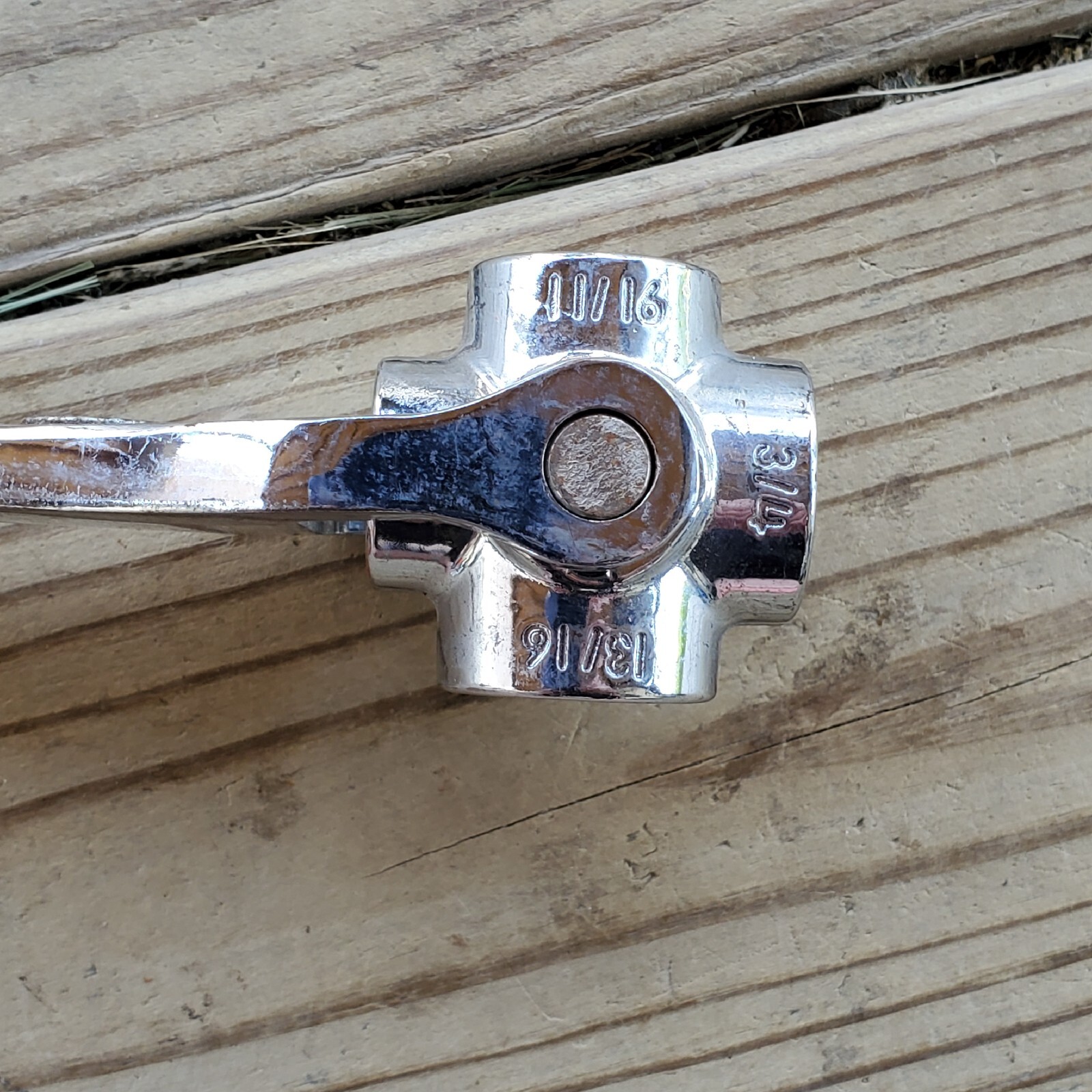 Great Neck 8 in 1 Wrench Six-point 3/8″ 7/16″ 1/2″ 9/16″ 10 Inches Long Standard