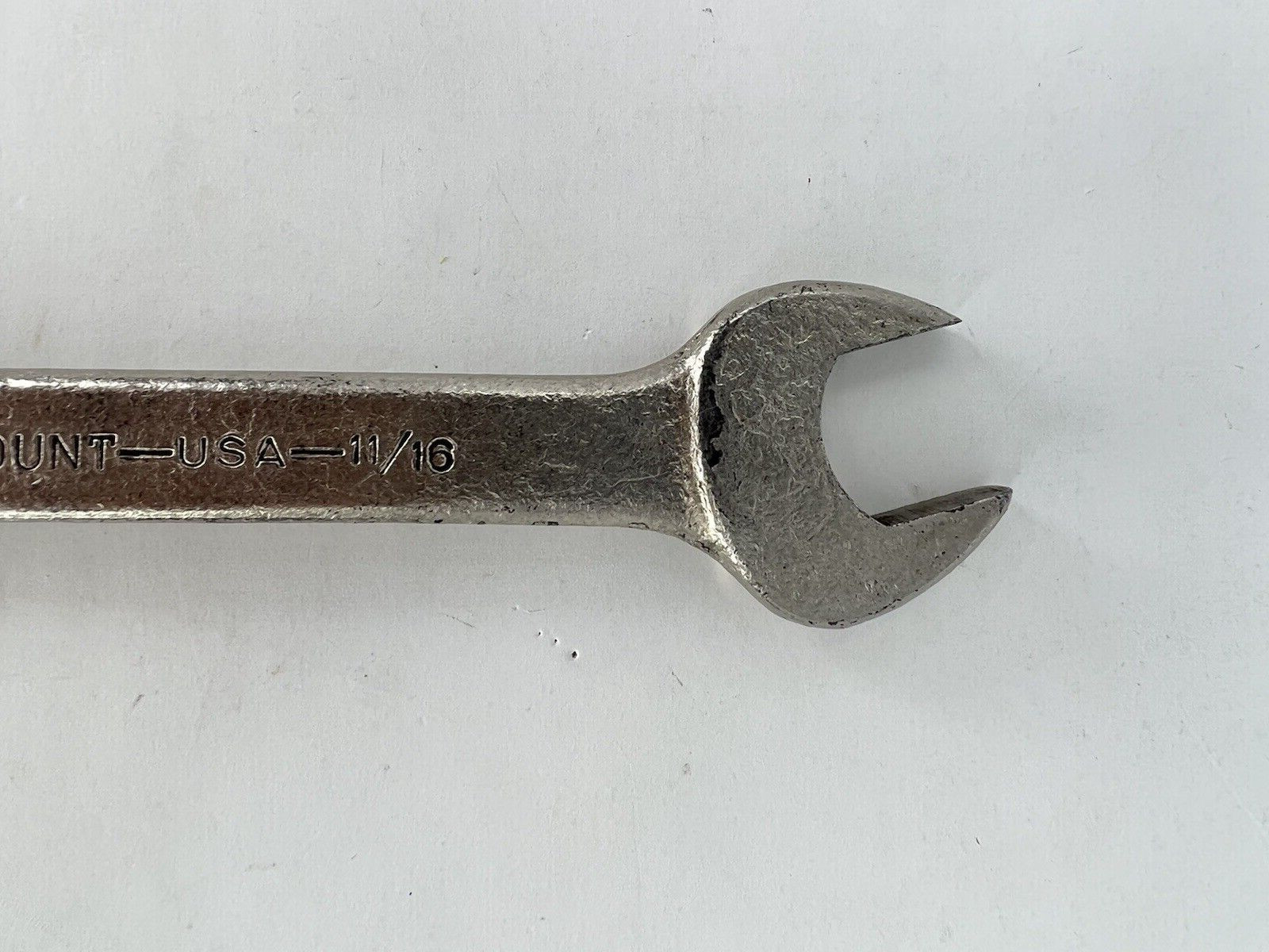 Vintage Fairmount Tools 1029 11/16″ & 25/32” Open End Wrench Made in USA