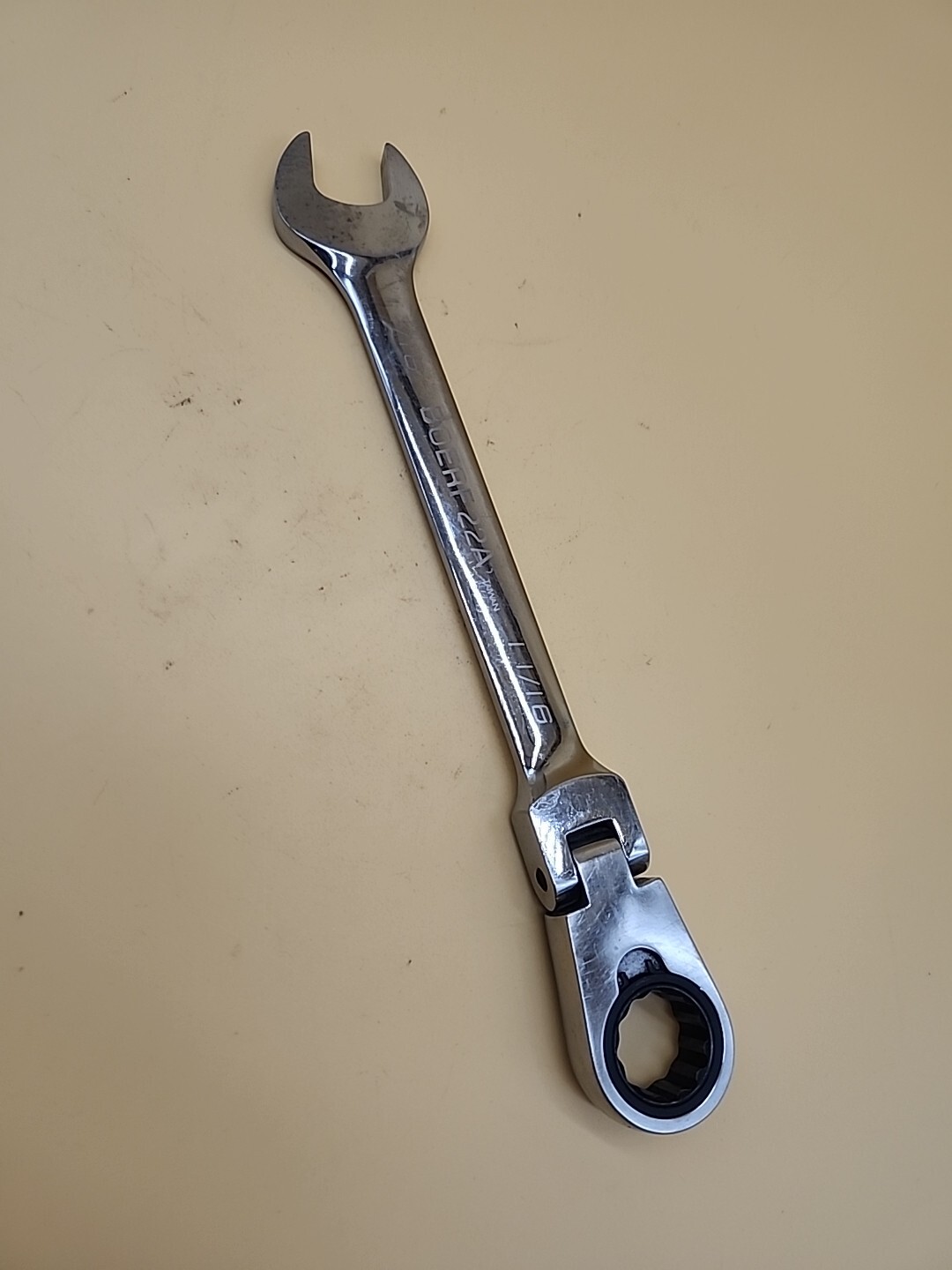Blue-Point BOERF22A SAE 11/16″ 12pt Reversible Ratcheting Flex Wrench