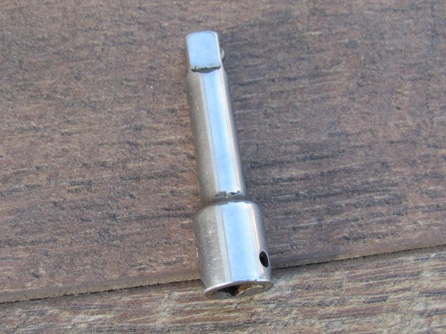 MAC TOOLS M2E 1/4″ DRIVE 2″ EXTENSION M2 E 2 INCH CHROME EXT NICE USED