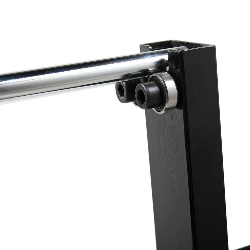 Universal Motorcycle Stand Wheel Balancer Bike Steel Black