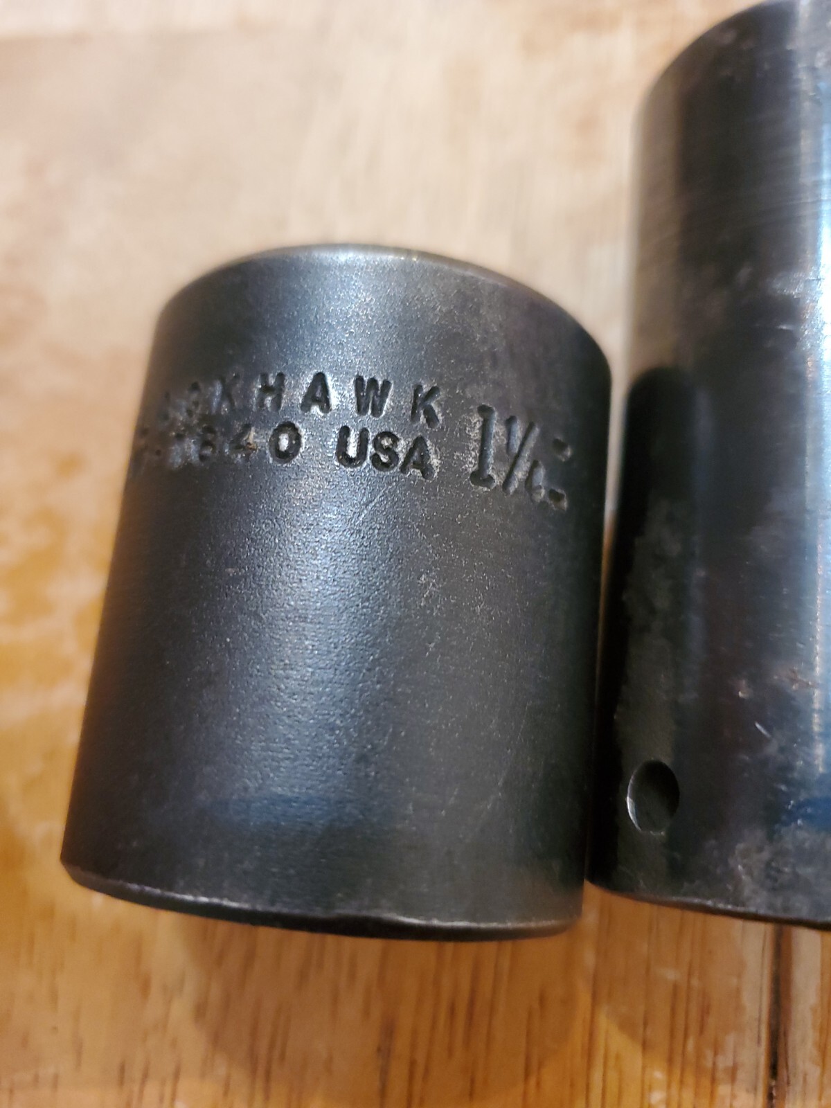 Black Hawk Chrome Vanadium 1/2″ Drive 1-1/16″ Deep 1-1/4″ Shallow Impact Sockets